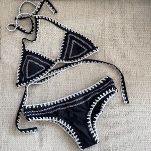 Black and white Bikini / Small